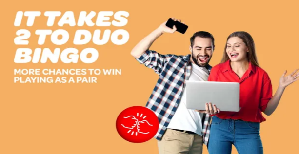 Play featured Duo Bingo games now for a better chance of winning a prize