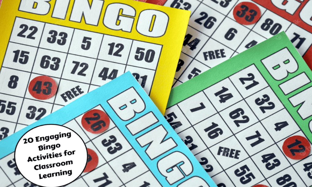 20 Engaging Bingo Activities For Classroom Learning