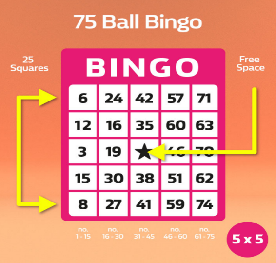 How to play 75 Ball Bingo